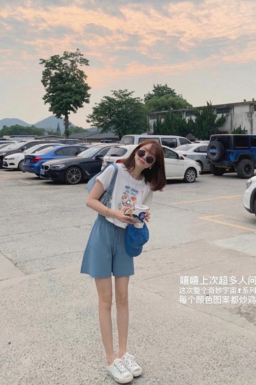 【金蘑菇菇 面条裙+面条裤】高腰百搭A字显瘦短裙 商品图4