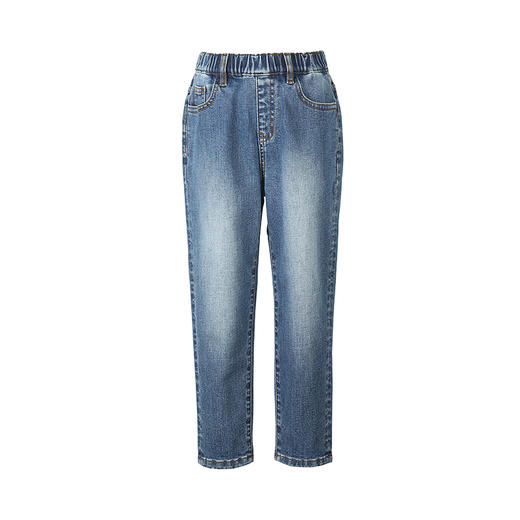 METTE童装女童牛仔裤(水洗产品)2020秋新品女大童水洗休闲长裤子 商品图6