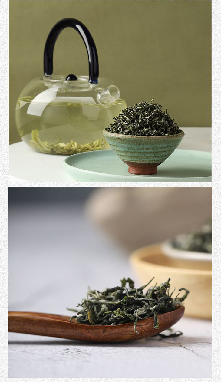 玲珑王扶农茶玲珑绿茶袋装散装200g