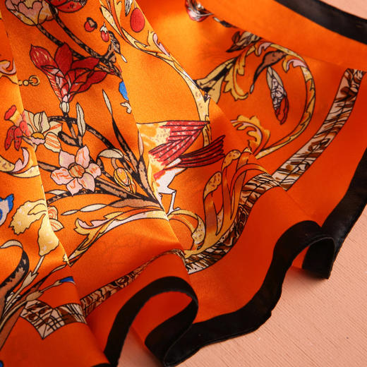 【金三塔】真丝民族风方巾+真丝飘带装饰丝巾 商品图5