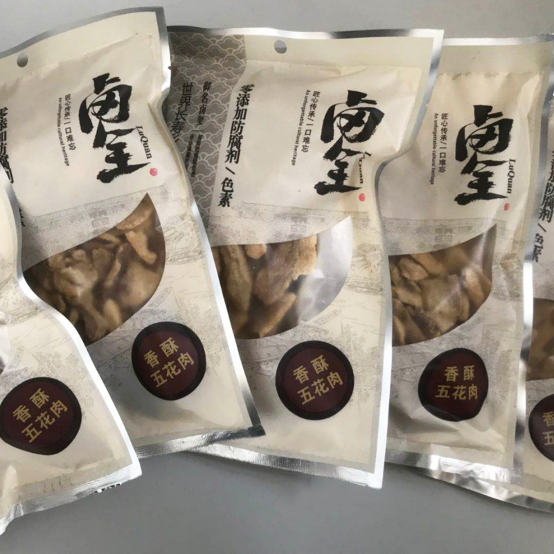 双龙门食品——卤全香酥片 160g/袋*2袋