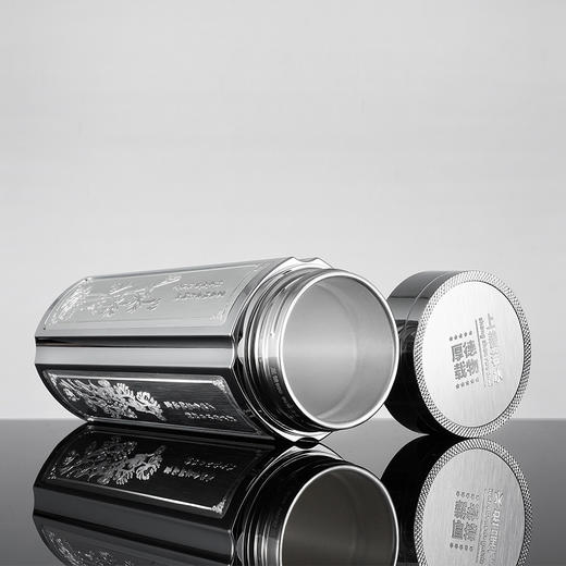 子佩集S999银【梅兰竹菊】纯银内胆杯摆件【BXYL0330096】泡茶杯208 商品图4