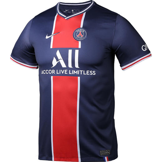 NIKE/耐克 PSG大巴黎20/21赛季主场球衣儿童款CD4508411 商品图3