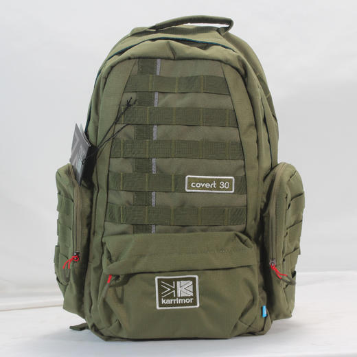 开学季礼品 军绿色双肩包学生休闲背包英伦范潮流包KR791176-WGN 商品图1