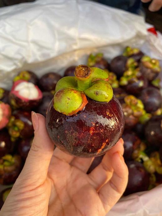 周四取货：【泰国5A山竹】一份1斤左右，新鲜，白嫩嫩，超甜！ 商品图1