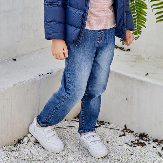 METTE童装女童牛仔裤(水洗产品)2020秋新品女大童水洗休闲长裤子 商品图1