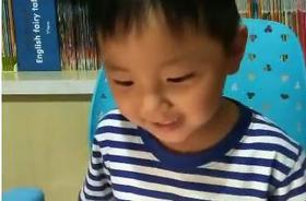 William 5岁  讲故事