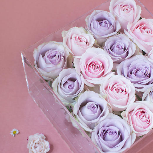 「姹紫嫣红」告白玫瑰花盒 商品图1