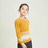METTE羊绒世家2020秋冬童装中大童新款100%山羊绒衫时尚条纹保暖毛衣 商品缩略图1
