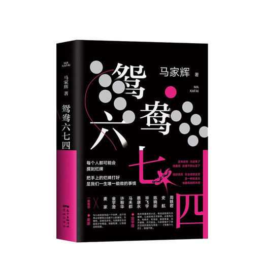 鸳鸯六七四 马家辉 著 中国近当代文学小说 麦家金宇澄推荐 龙头凤尾 图书 商品图0