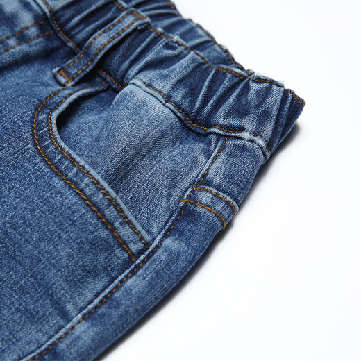 METTE童装女童牛仔裤(水洗产品)2020秋新品女大童水洗休闲长裤子 商品图4