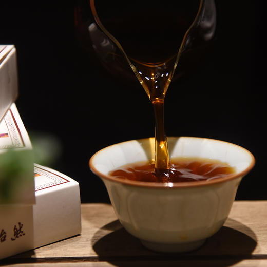 葳盛茶业2018俐侎普洱茶熟茶砖250g 商品图1