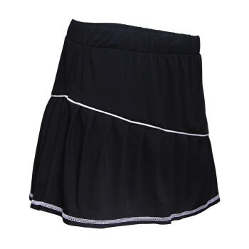 YONEX尤尼克斯新款羽毛球女短裤短裙防走光透气排汗专业场地训练比赛运动下装 女短裙/220159BCR/黑色 商品图1