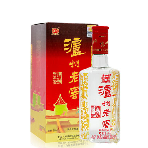 【头曲官旗】52度 泸州老窖头曲六六顺礼盒（2020中秋版）500ml*2 商品图3