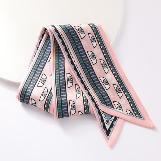 【金三塔】真丝民族风方巾+真丝飘带装饰丝巾 商品图12