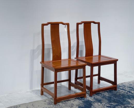 红桥红  家具严选  缅甸花梨（大果紫檀）  【158雕花牙边圆餐桌 十一件套】 商品图8