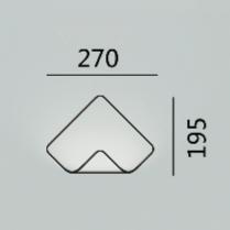 NS家居nsfurniture现代简约壁灯灯具NSLT-WA-N010010270WH 商品图1