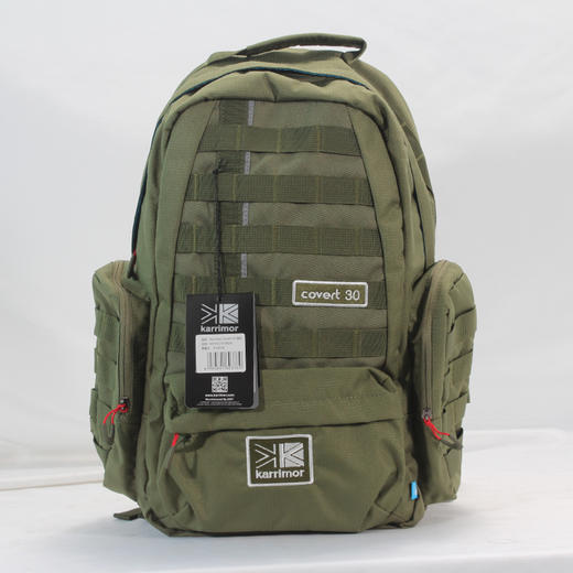 开学季礼品 军绿色双肩包学生休闲背包英伦范潮流包KR791176-WGN 商品图0