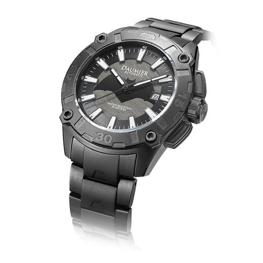 Daumier/丹玛 孤胆英雄正义联盟蝙蝠侠主题限量款穆达驰系列自动机械瑞士手表 商品图2