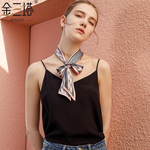 【金三塔】真丝民族风方巾+真丝飘带装饰丝巾 商品图1