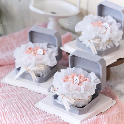 戒指盒花束造型奶油蛋糕 商品图2