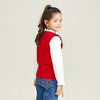 METTE羊绒世家女童中大童2020秋新品100%山羊绒背心无袖保暖毛衣 商品缩略图1