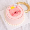 手绘猪猪女孩🐷奶油蛋糕 商品缩略图1