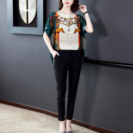 AHM-ymy7959夏季新款时尚印花T恤 商品图2