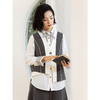 famecoco范可儿马夹背心女气质外搭无袖修身外套F205CA001 商品缩略图0
