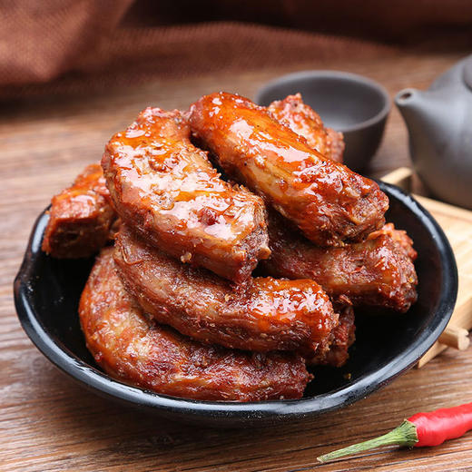 【麻辣零食大礼包卤味27包】鸭脖鸭翅食品小零食混合装 商品图3