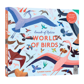 大自然的声音 音乐发声绘本 鸟类世界 英文原版 Sounds of Nature World of Bird 英文版儿童趣味互动 进口原版英语书籍