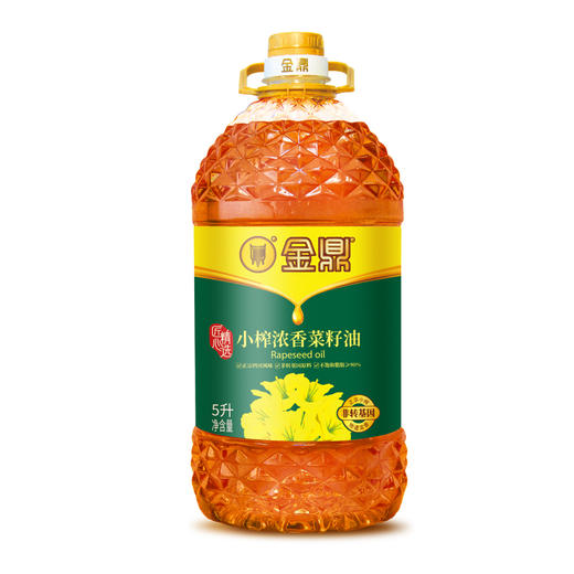 金鼎浓香菜籽油5l/桶