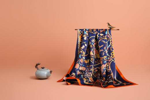 【金三塔】真丝民族风方巾+真丝飘带装饰丝巾 商品图8