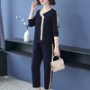 HZ-1457妈妈秋装洋气高贵时尚中老年两件套套装 商品缩略图0
