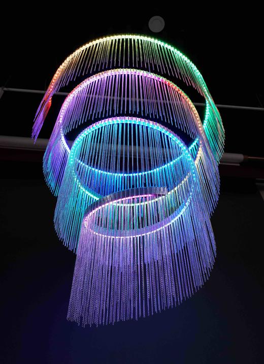 七彩螺旋流苏灯【运费自理】 商品图1