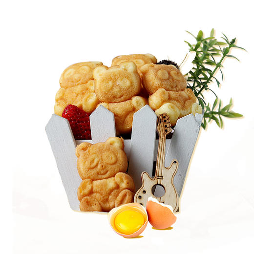 珠穆朗玛多乐熊造型蛋糕网红办公室面包糕点营养早餐代餐食品400g/箱 商品图1