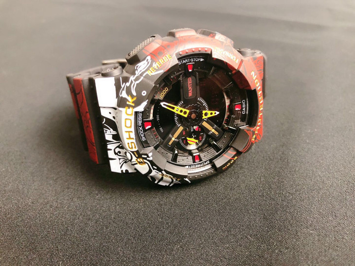 67海贼王卡西欧限量联名腕表,g-shock×one piece酷炫十足粉丝毕入