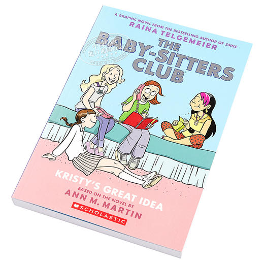 预售 【中商原版】保姆俱乐部1（全彩版）英文原版 The baby-sitters club 卡通漫画 Ann M. Martin 商品图2