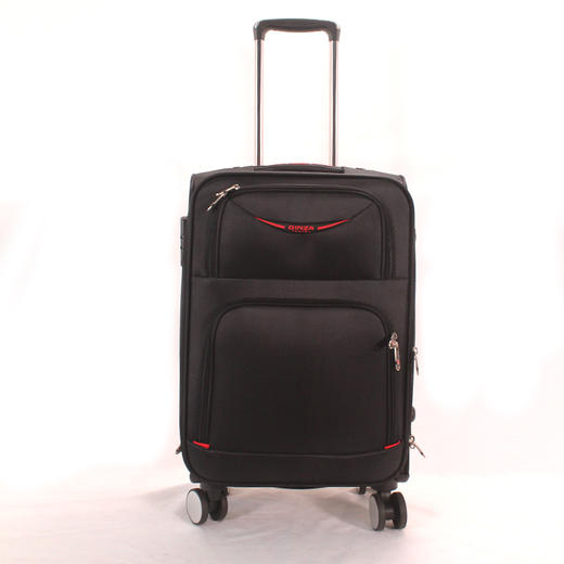 【东方航空专供】旅行箱黑色登机箱20寸28寸软箱8轮万向轮3005 商品图0