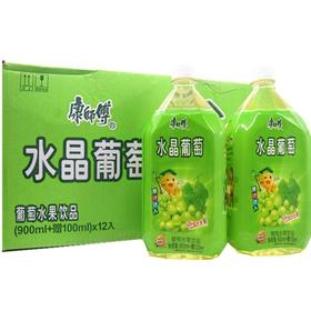 【批发】康师傅水晶葡萄1L*12