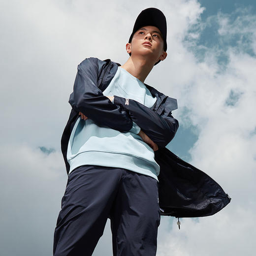 卡尔美男士春秋款中长款连帽夹克 商品图0