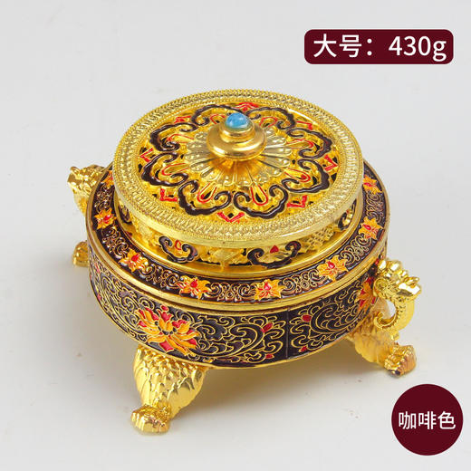 珐琅彩盘香炉 商品图5