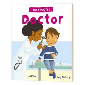 忙碌的人系列 医生 英文原版绘本 Busy People Doctor 英文版 儿童英语读物 进口原版书籍