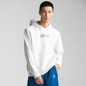 卡尔美运动休闲卫衣秋冬连帽字母上衣男士棉套头衫