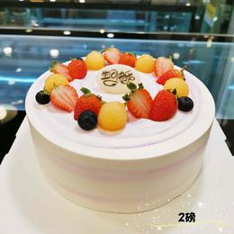 简约韩式水果蛋糕（动物奶油）