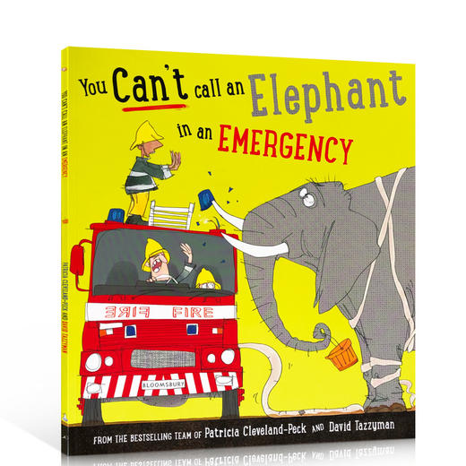 【安全认知】【动物认知】 You Can't Call an Elephant in an Emergency  你不能在紧急情况下给大象打电话 商品图0