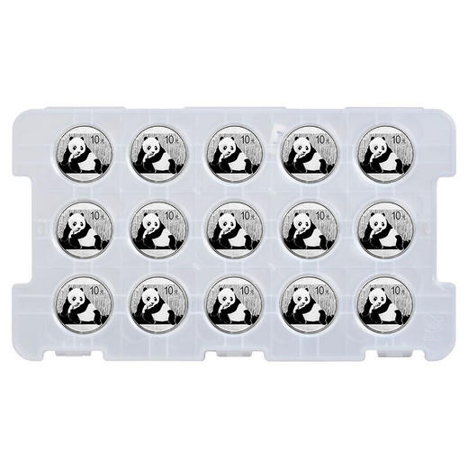 河南中钱 中国金币  2015年1盎司熊猫银币 单枚 商品图9