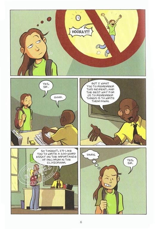 预售 【中商原版】保姆俱乐部1（全彩版）英文原版 The baby-sitters club 卡通漫画 Ann M. Martin 商品图4