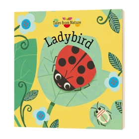 瓢虫 来自大自然的故事绘本 英文原版 Ladybird Tales from Nature 亲子互动英语图画故事书 英文版儿童科普百科 纸板洞洞书
