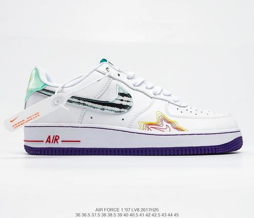 耐克Nike Air Force 1 Low鸳鸯炫彩线勾空军一号低帮百搭休闲运动板鞋 商品图2